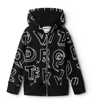 a-z light zip hoodie