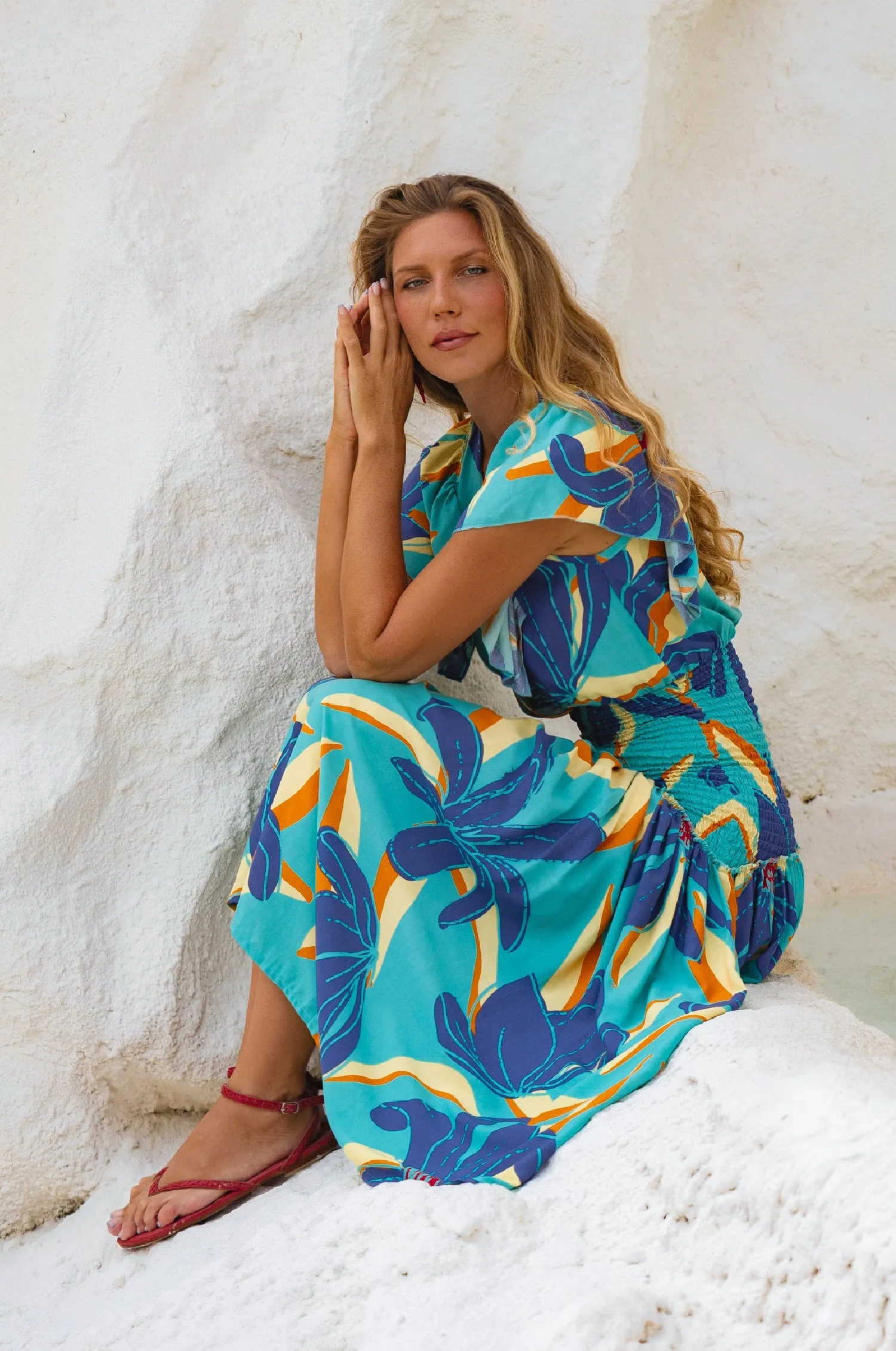 Bohemian Midi Dress