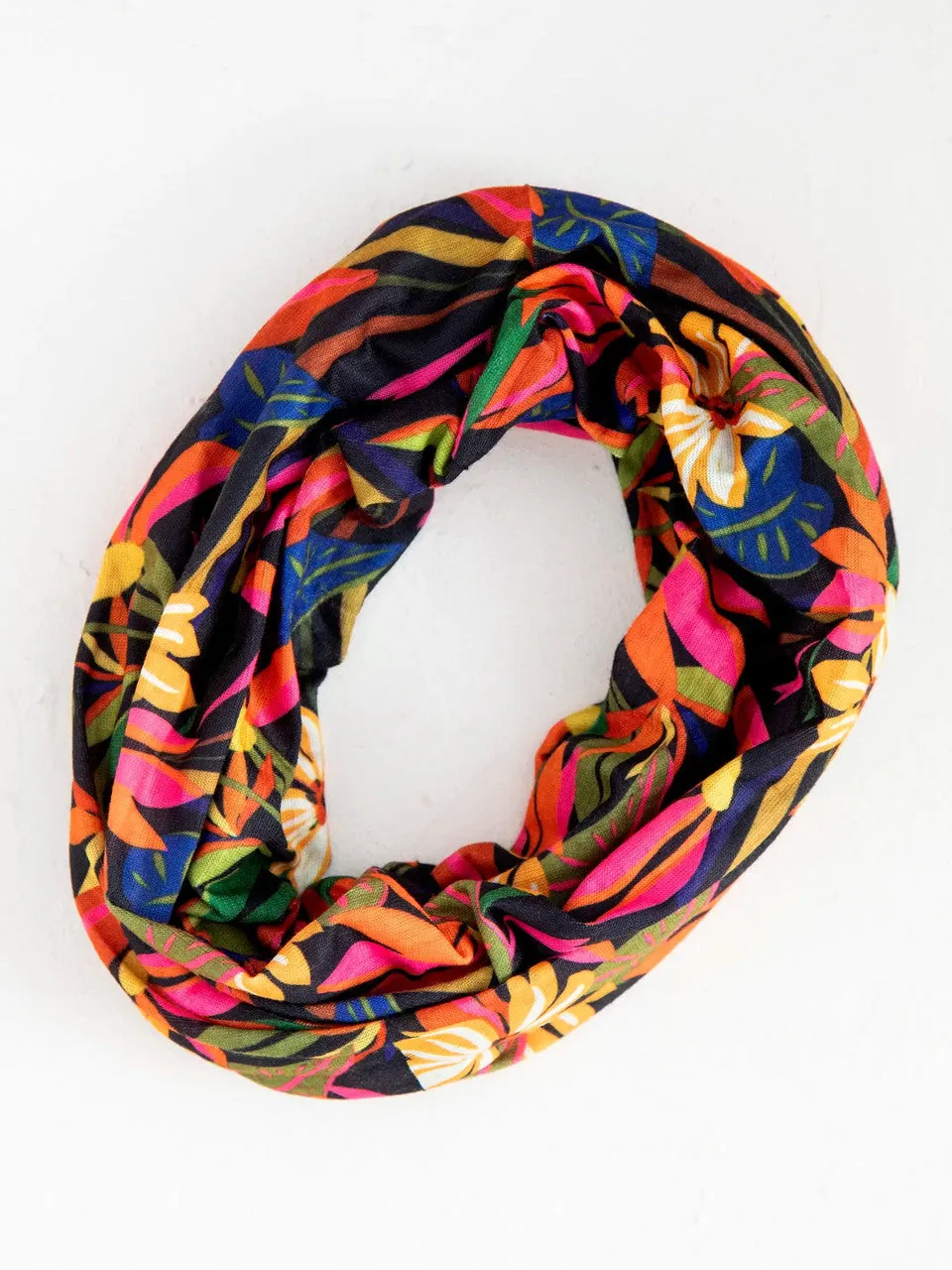Boho Bandeau by Natural Life - Black Tropical