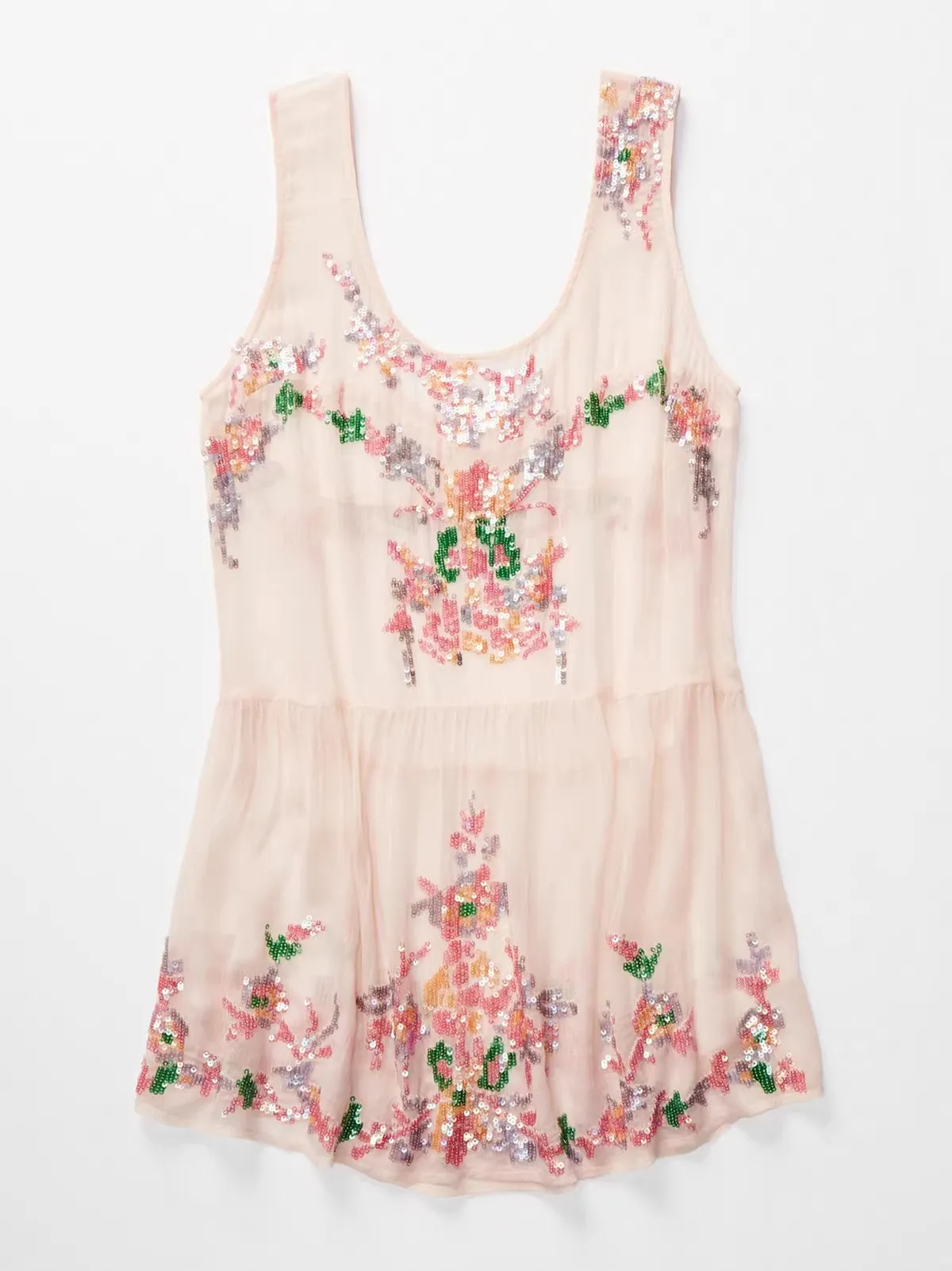 Boho Sequin: Backless Vision Dress