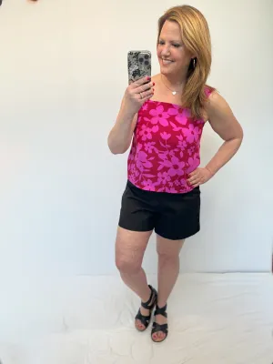 Breezy Linen Shorts in Black
