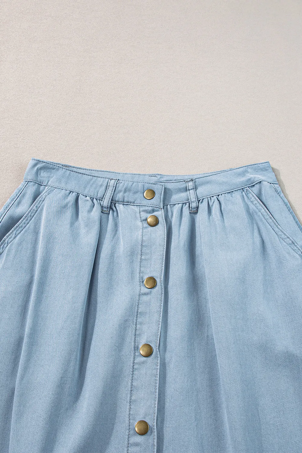 Casual Cotton Skirt