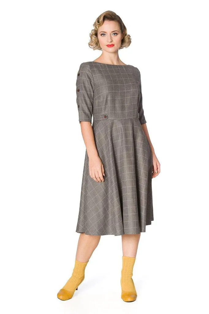 Cheeky Fit And Flare Dress