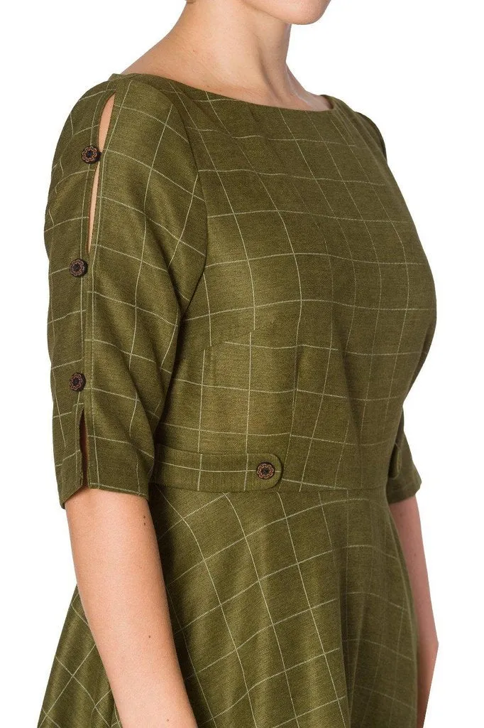 Cheeky Fit And Flare Dress