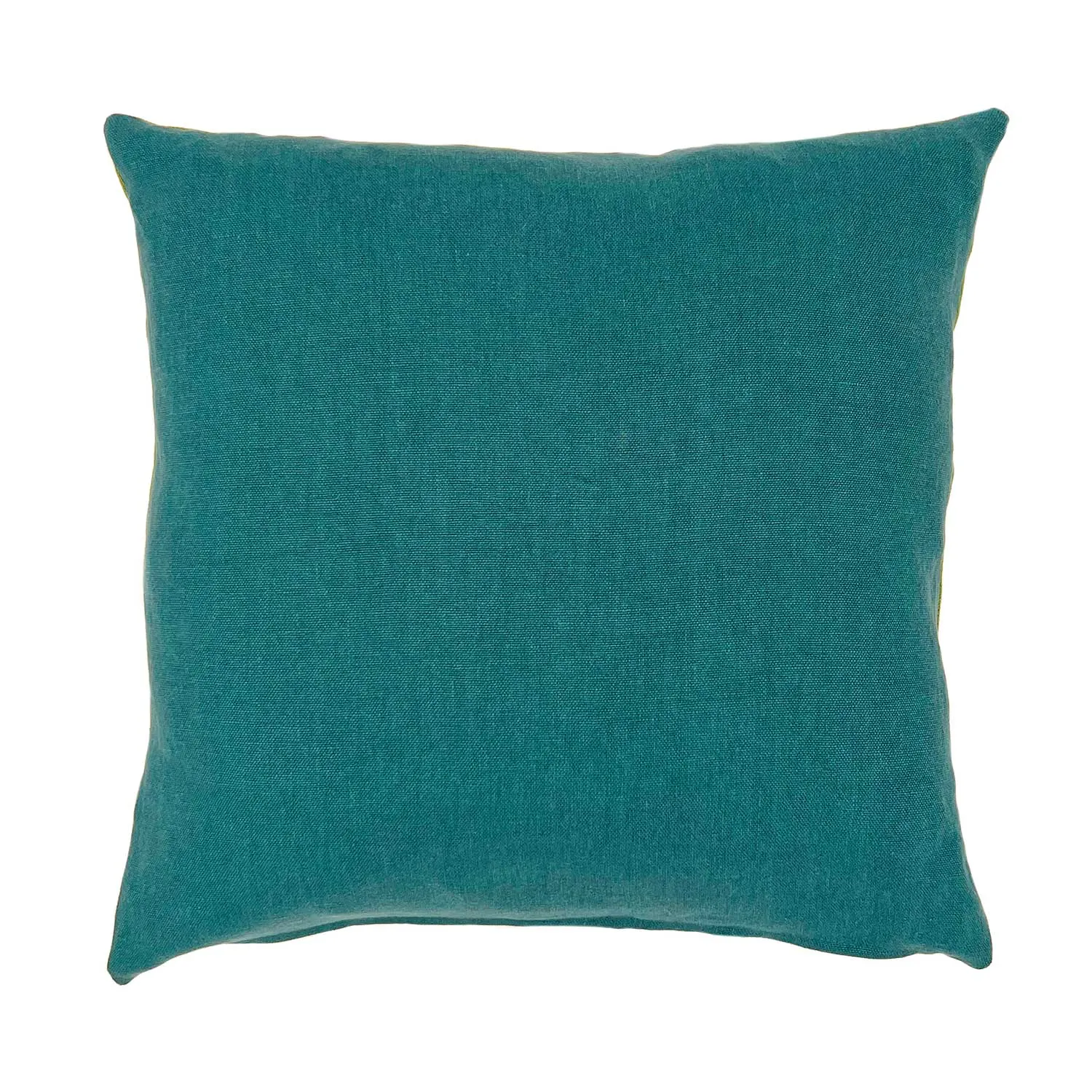 Elba Linen Cushion Mantis/Petrol
