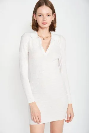 Emory Park | Bodycon Collared Min Dress