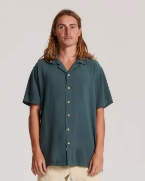 Ernie Ss Resort Shirt - Green