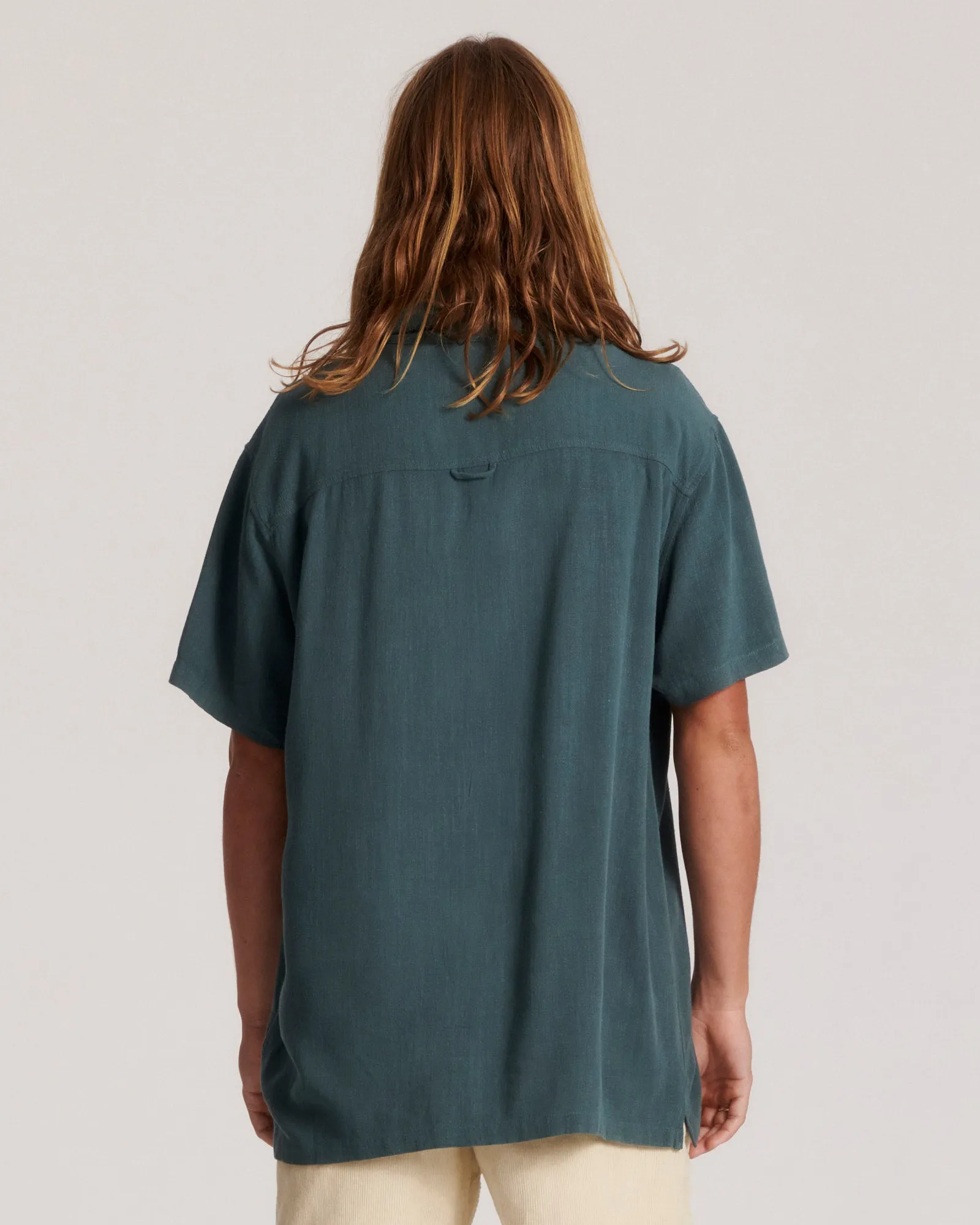 Ernie Ss Resort Shirt - Green