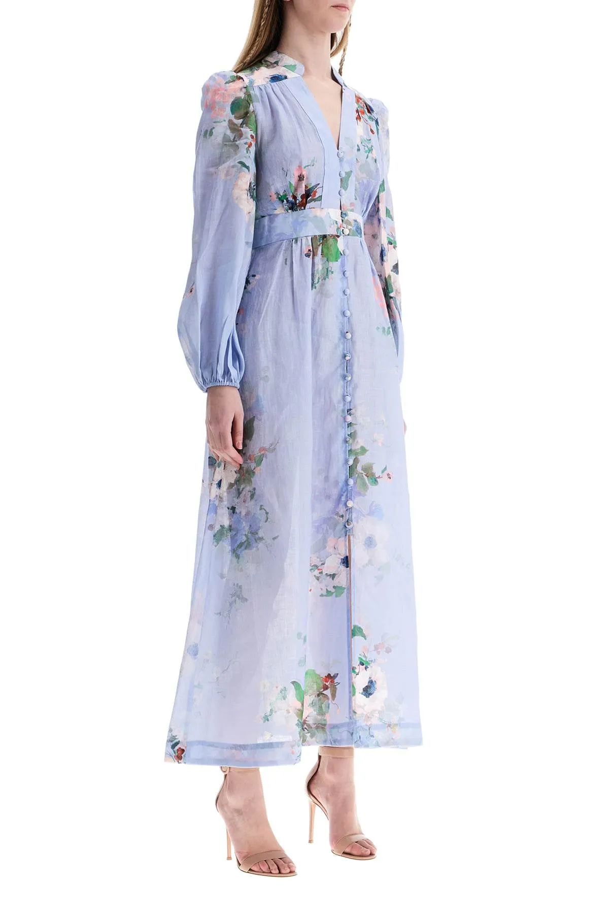 Everley Plunge Midi Dress