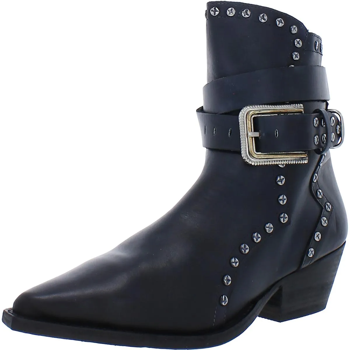 Free People Womens Billy Embellished Cowgirl Cowboy, Western Boots