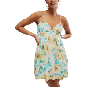 Free People Womens Floral Print l Sundress