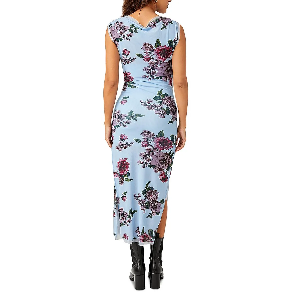 Free People Womens Semi-Formal Midi Bodycon Dress