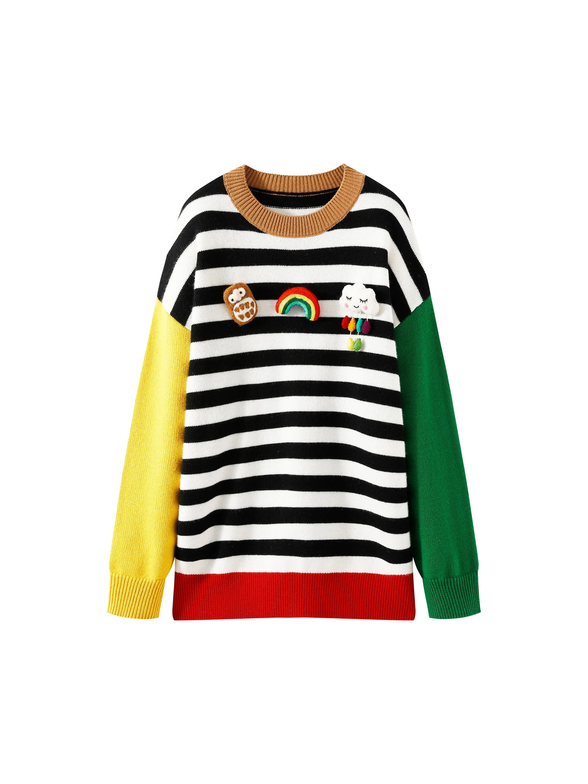 Fun Color Striped Sweater