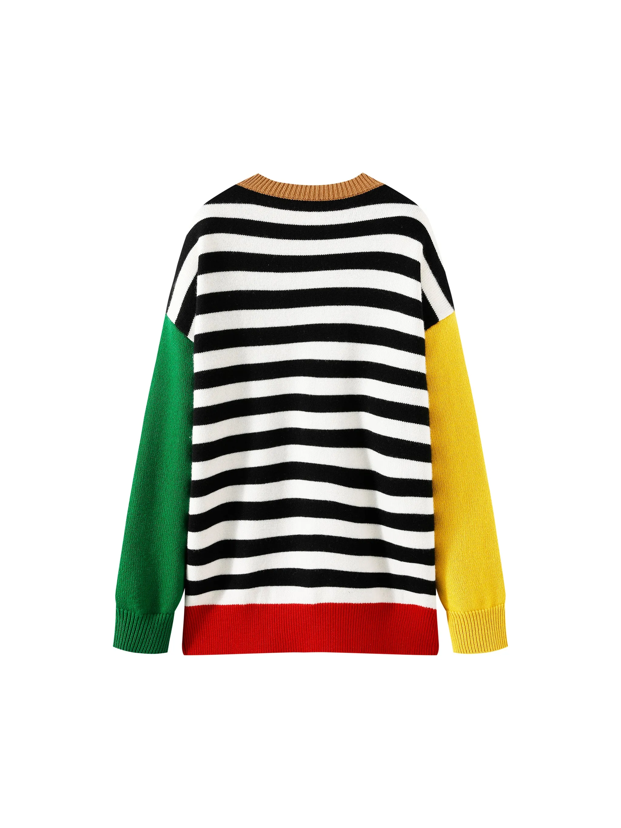 Fun Color Striped Sweater