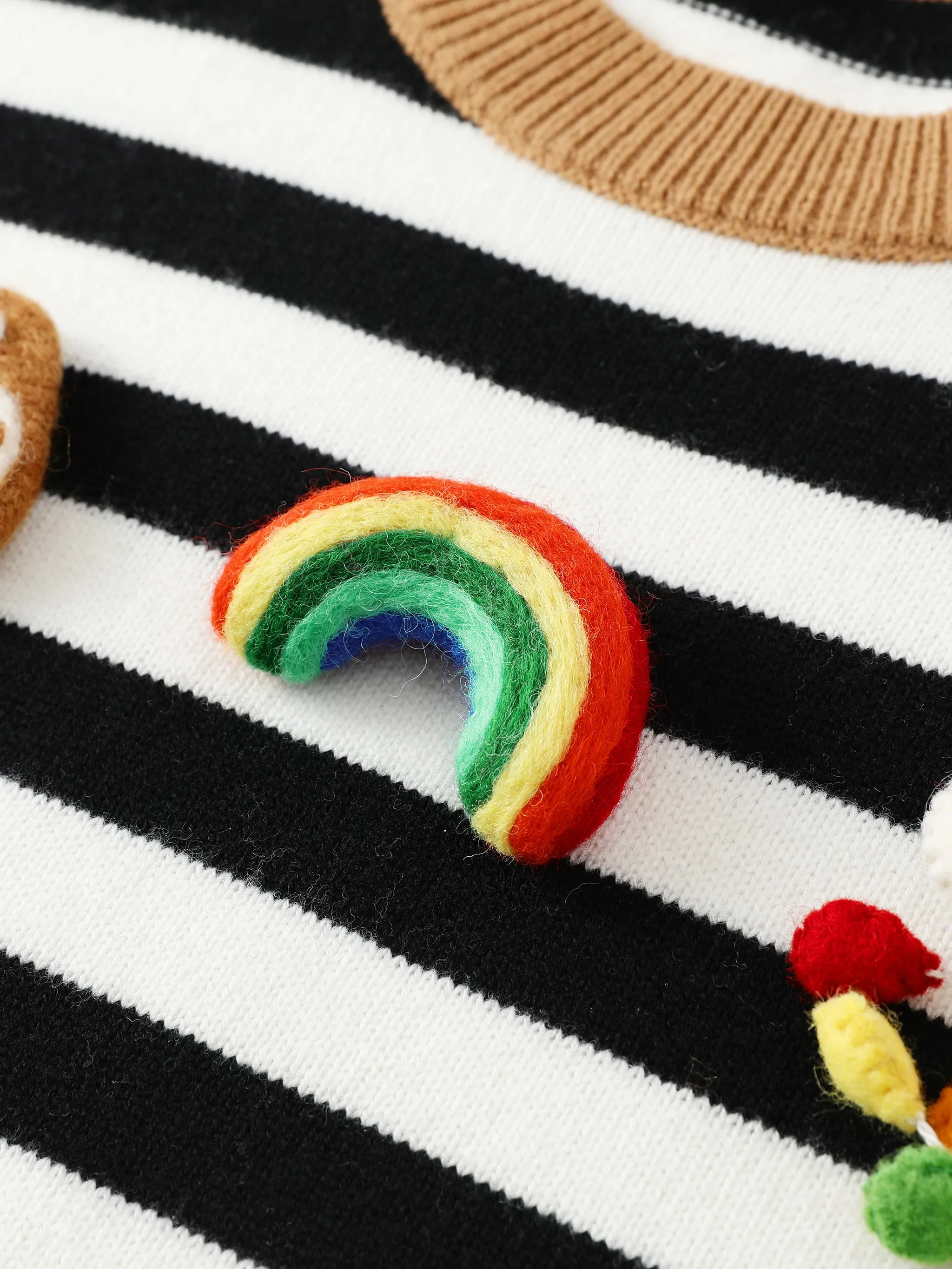 Fun Color Striped Sweater