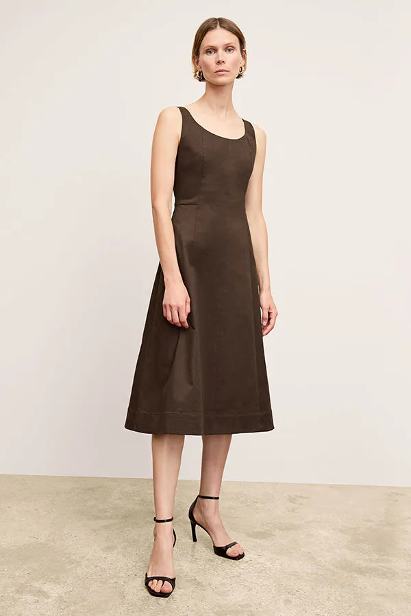 Jess Dress - Stretch Chino :: Date