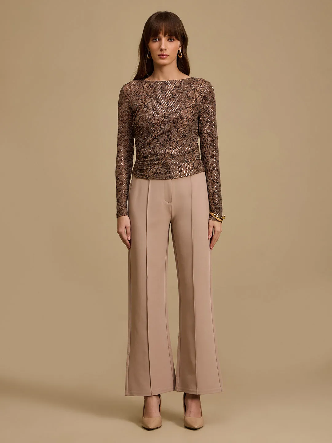 June Fit And Flare Trousers