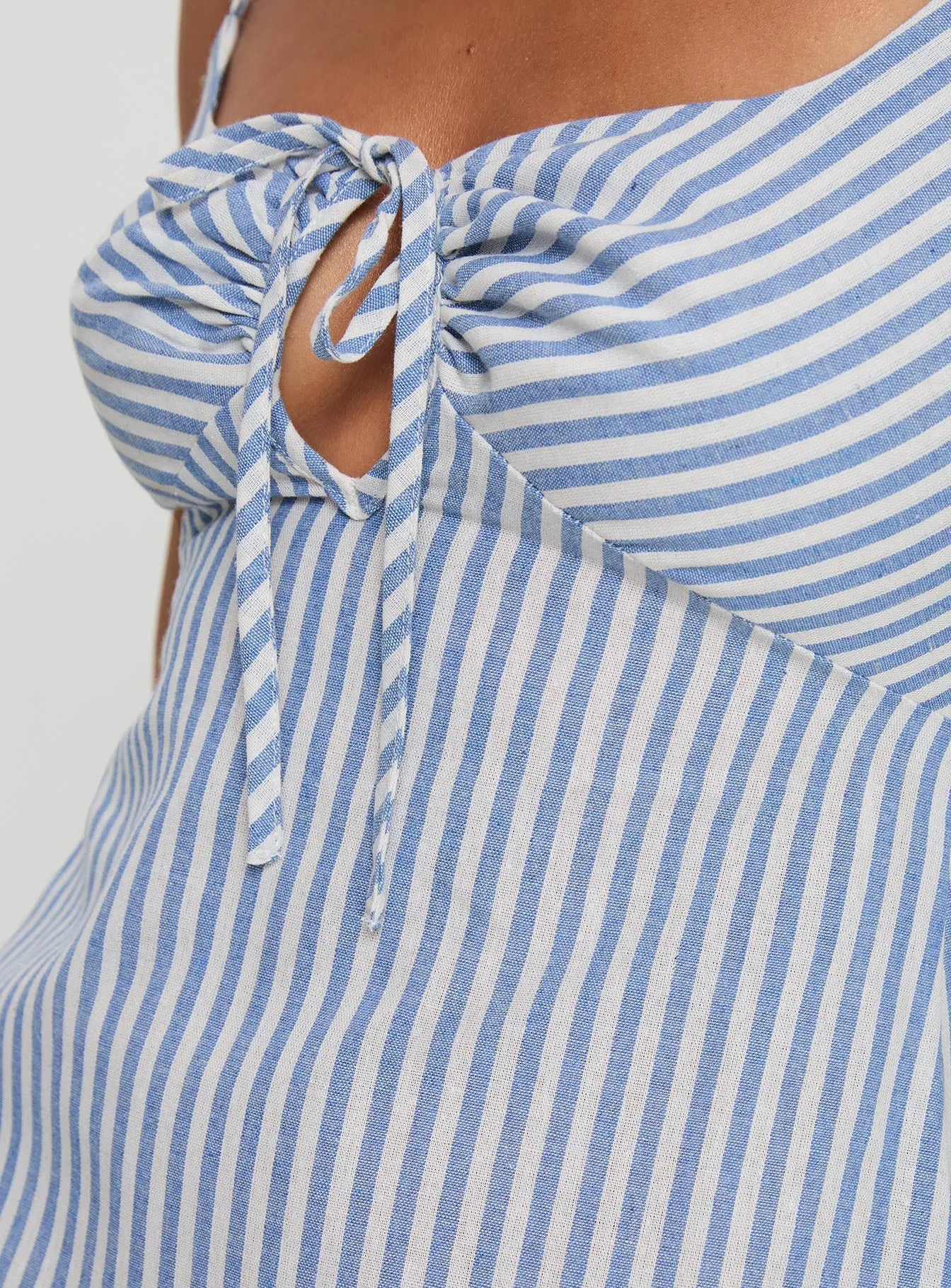 Kearns Mini Dress Blue Stripe