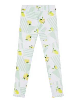 Lemon Striped Active Leggings (7-16)