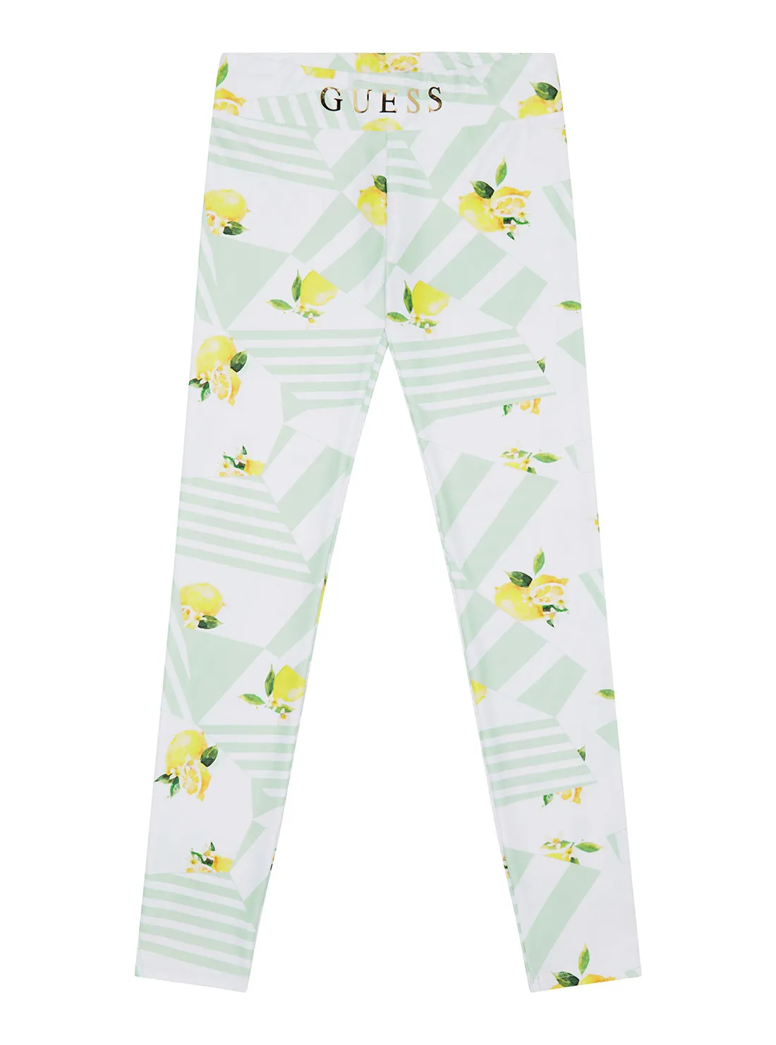 Lemon Striped Active Leggings (7-16)