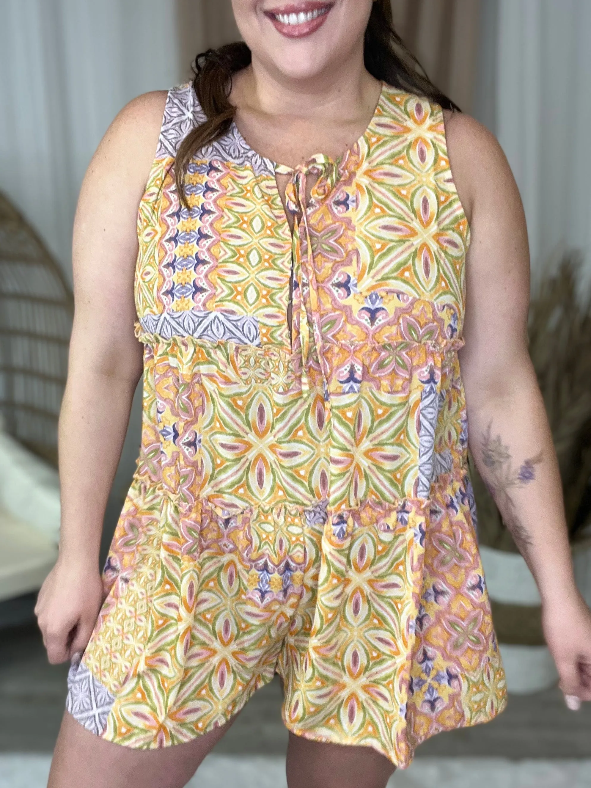 Lots of Flare Romper
