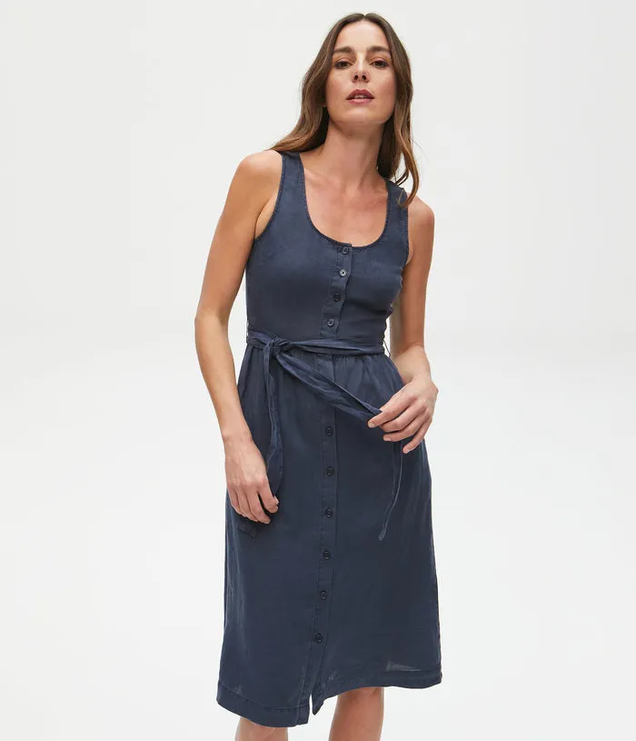 Lulu Button Front Dress