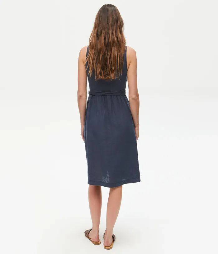 Lulu Button Front Dress