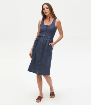 Lulu Button Front Dress