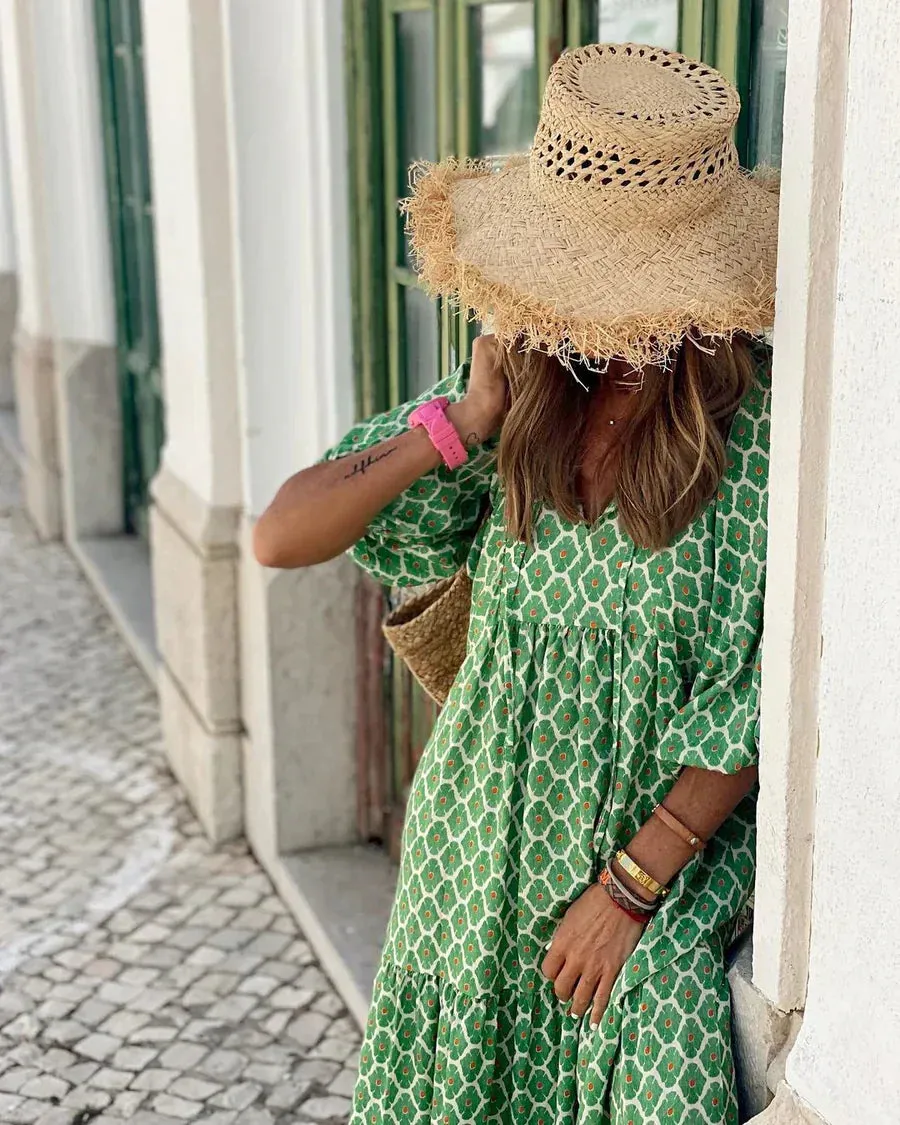 Luna | Bohemian Maxi Dress