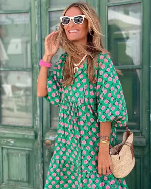 Luna | Bohemian Maxi Dress