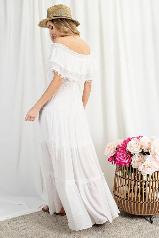 Merida Off Shoulder Maxi Dress