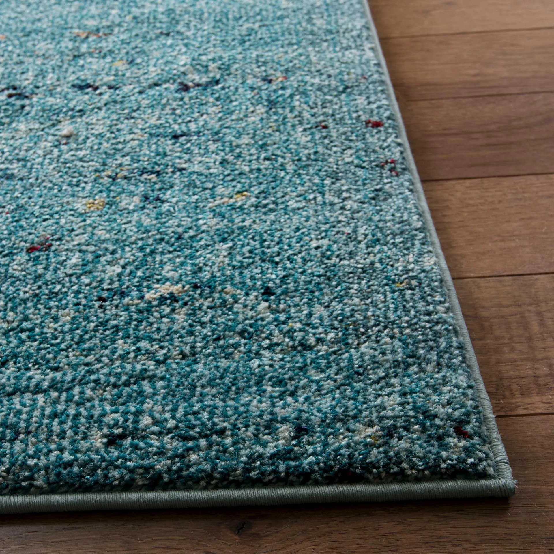 Monaco Washed Blue/Multi Area Rug