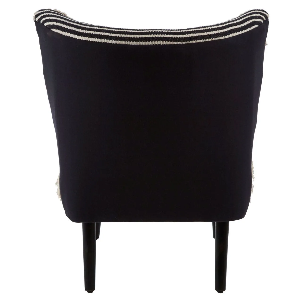 Natural Cefena Black Moroccan Chair