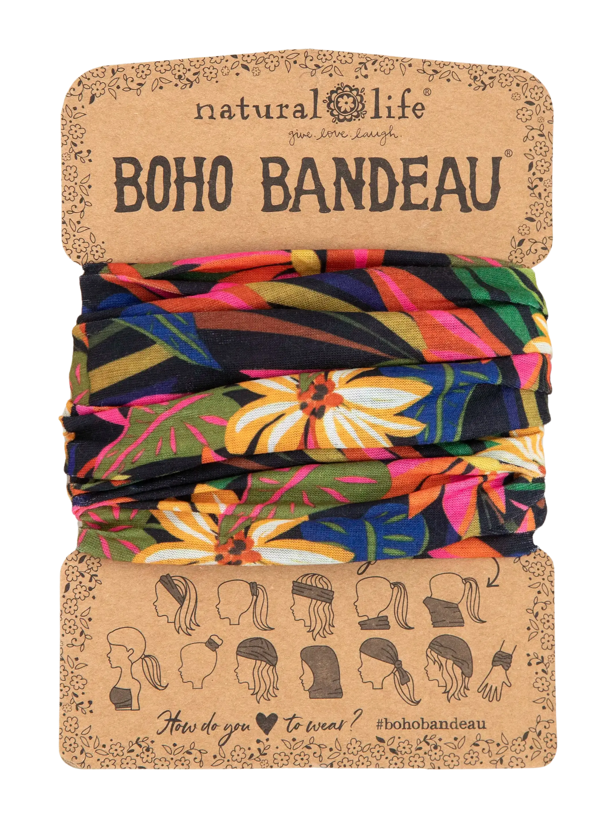 Natural Life Full Boho Bandeau Headband