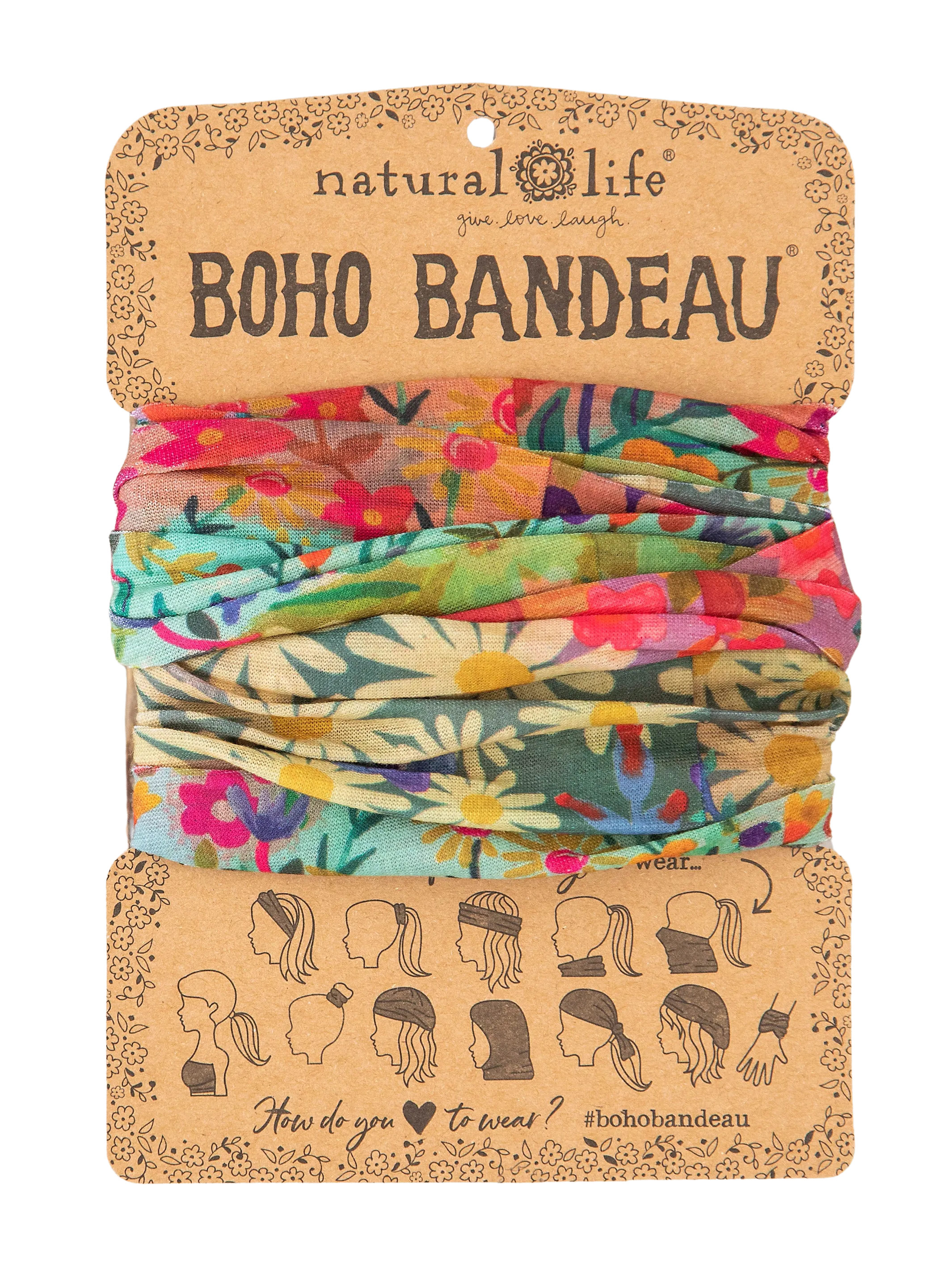Natural Life Full Boho Bandeau Headband
