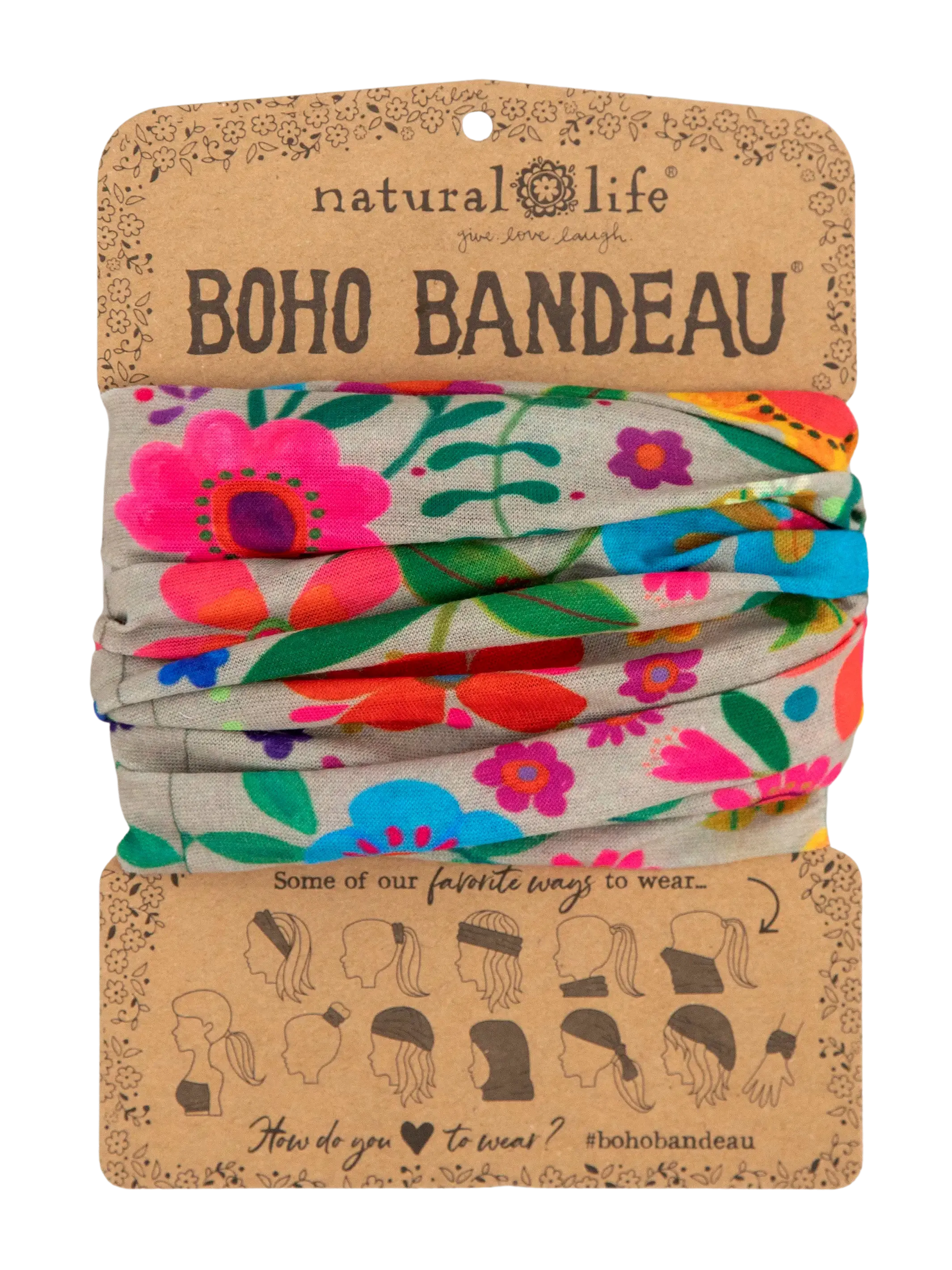 Natural Life Full Boho Bandeau Headband