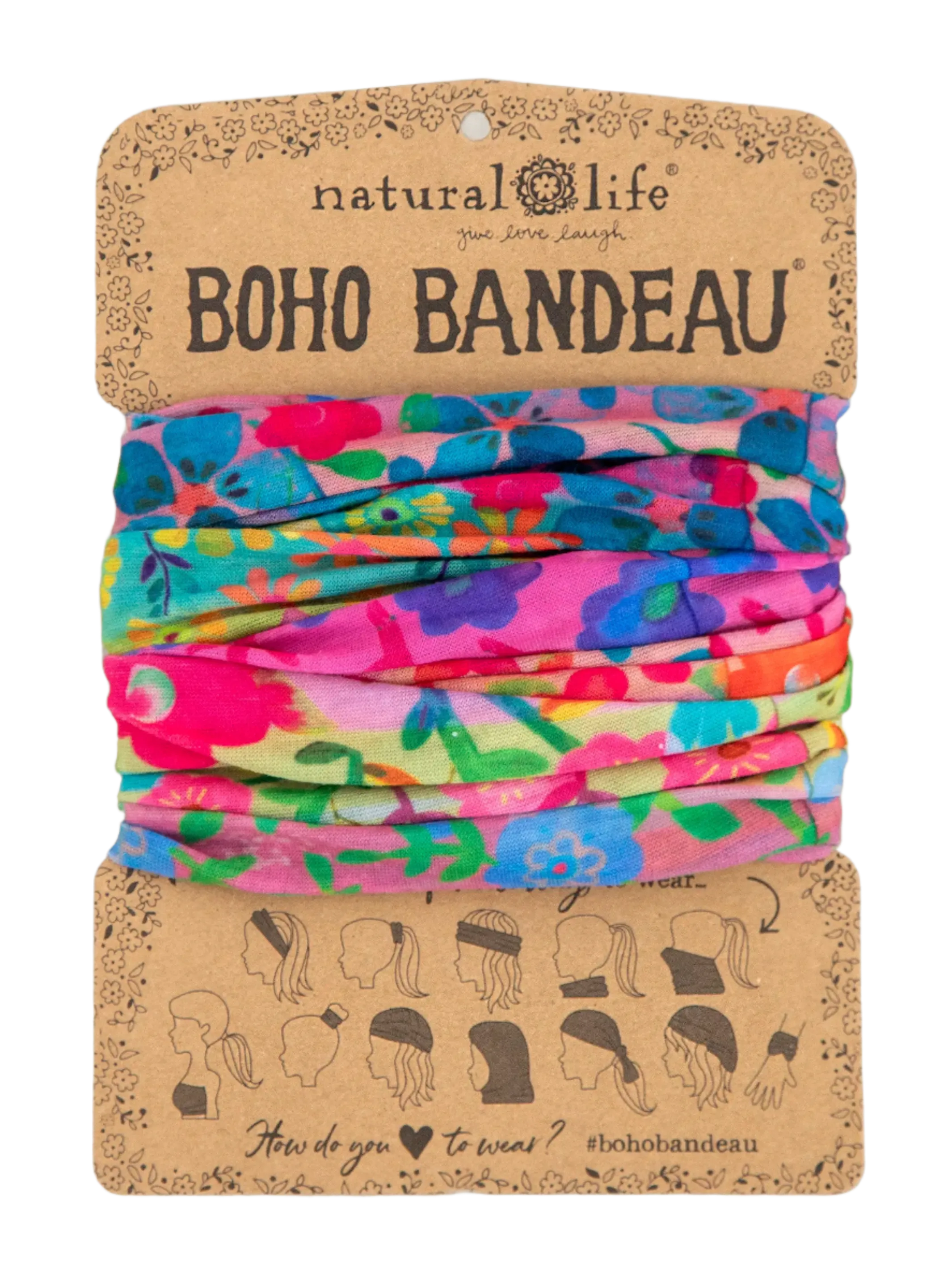 Natural Life Full Boho Bandeau Headband