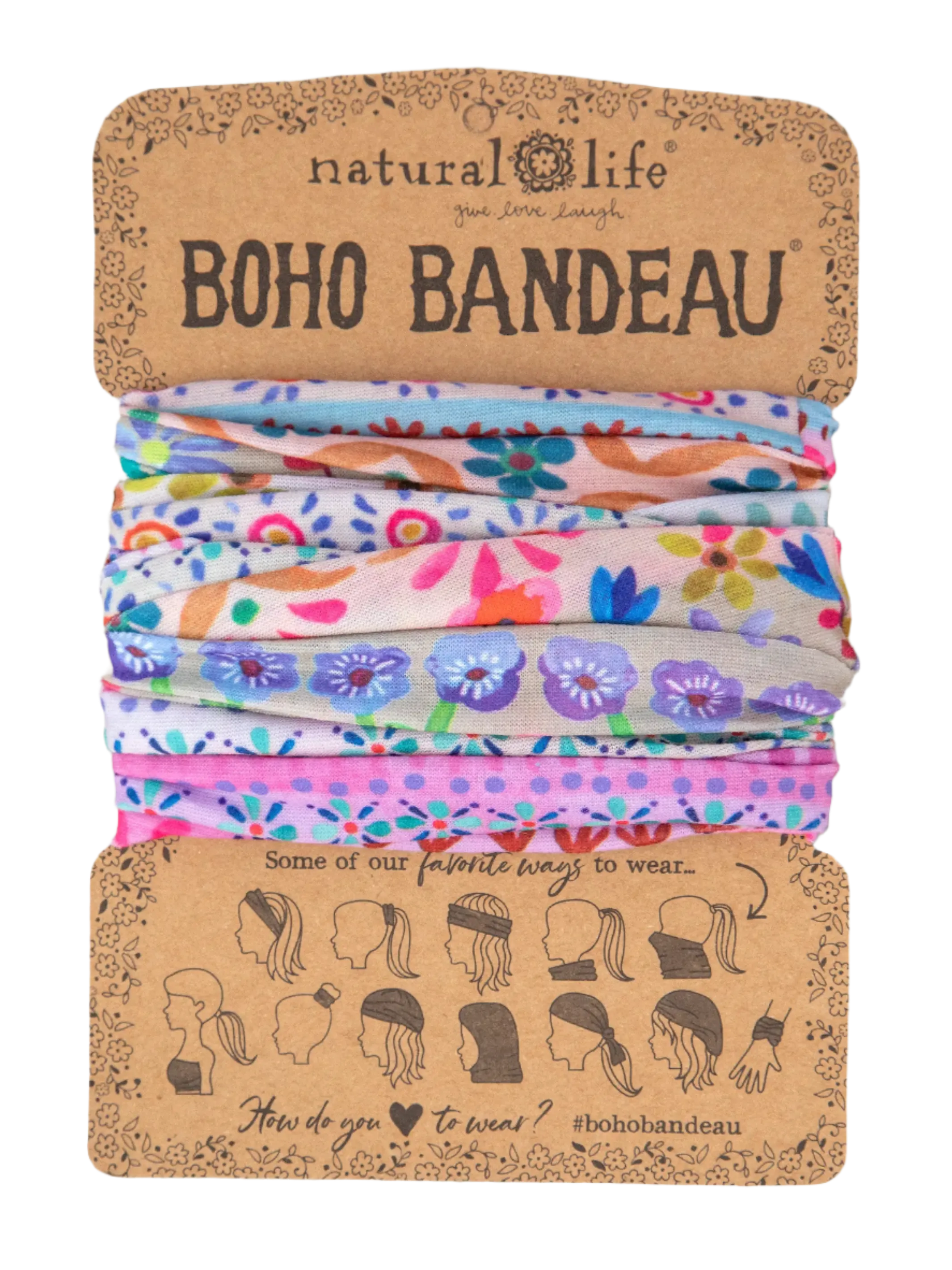 Natural Life Full Boho Bandeau Headband