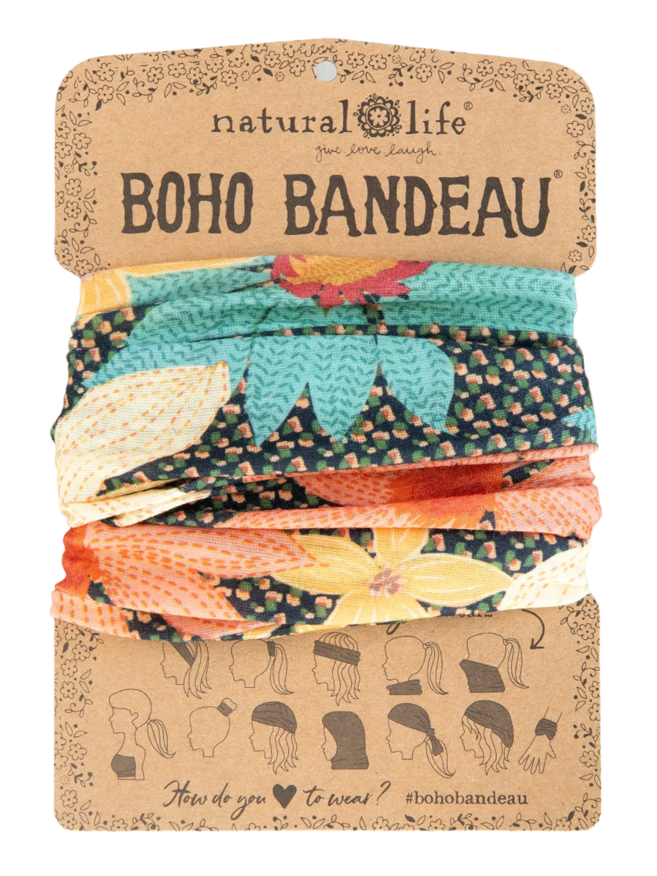 Natural Life Full Boho Bandeau Headband
