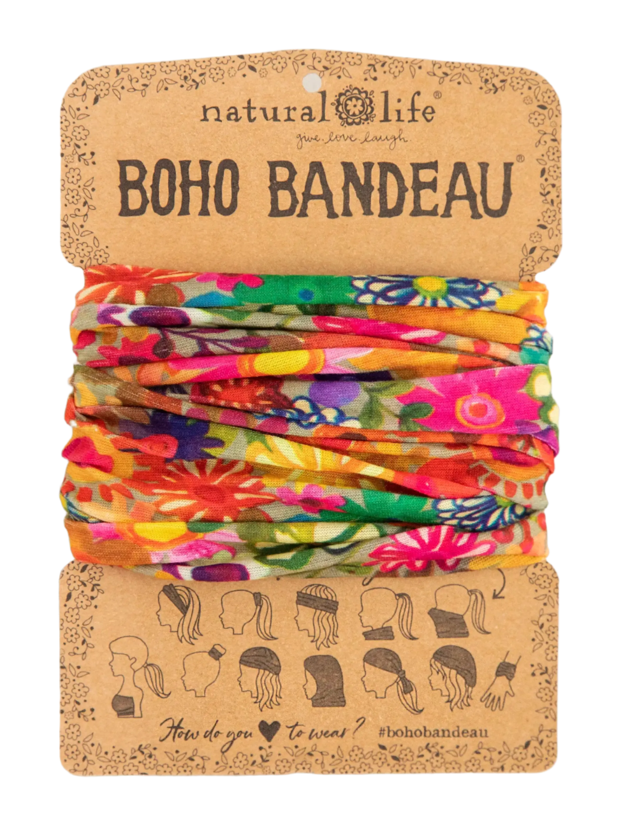 Natural Life Full Boho Bandeau Headband