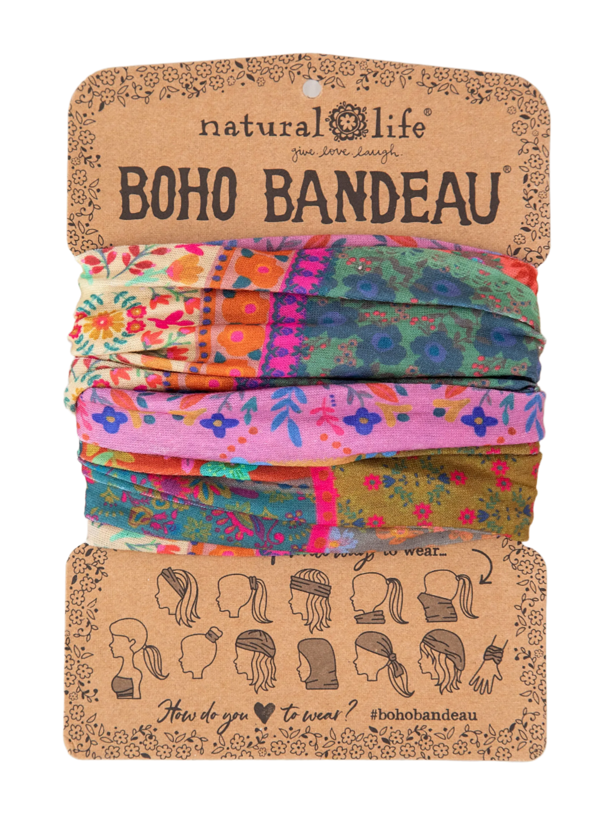 Natural Life Full Boho Bandeau Headband