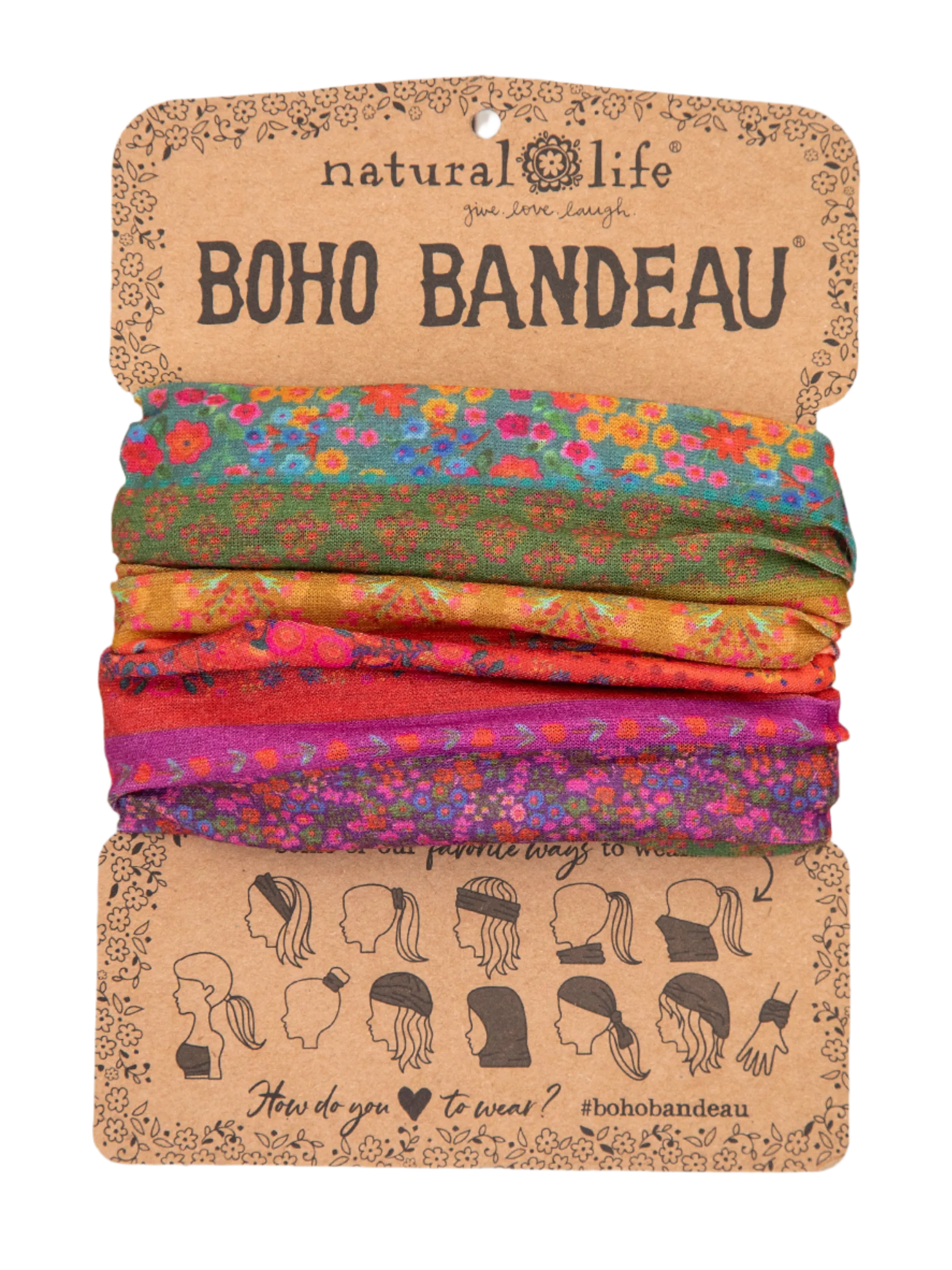 Natural Life Full Boho Bandeau Headband