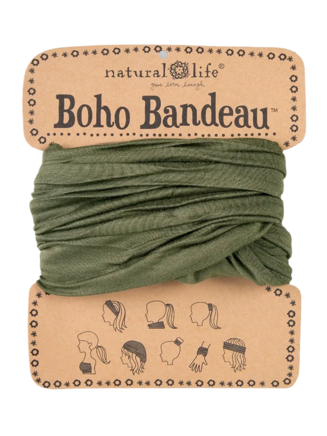 Natural Life Full Boho Bandeau Headband