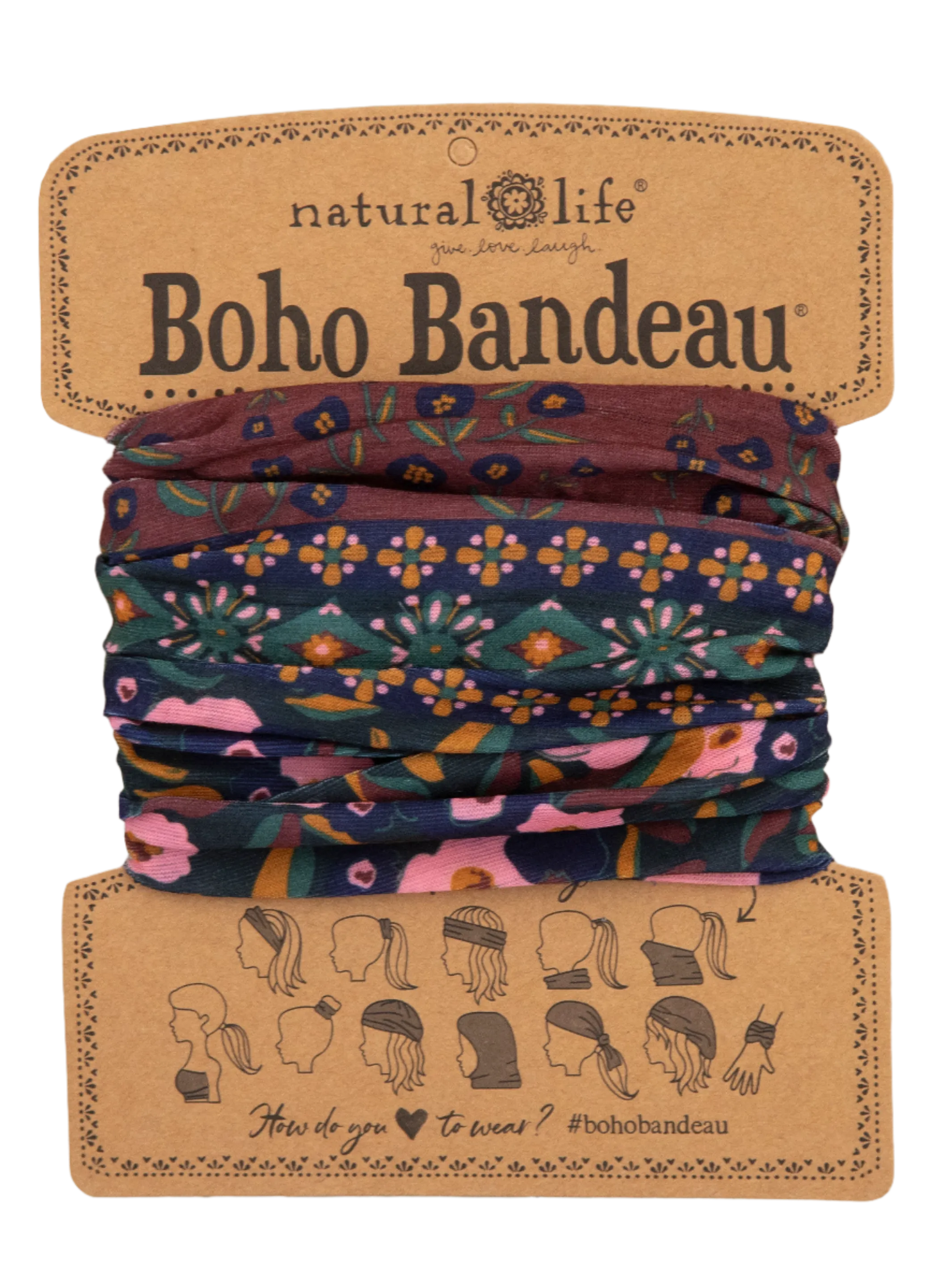 Natural Life Full Boho Bandeau Headband