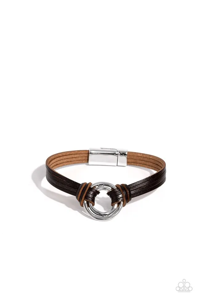 Paparazzi Bracelet ~ Free Range Fashion - Brown
