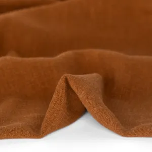 Remnant - 1.1m - Viscose Linen Noil - Cinnamon