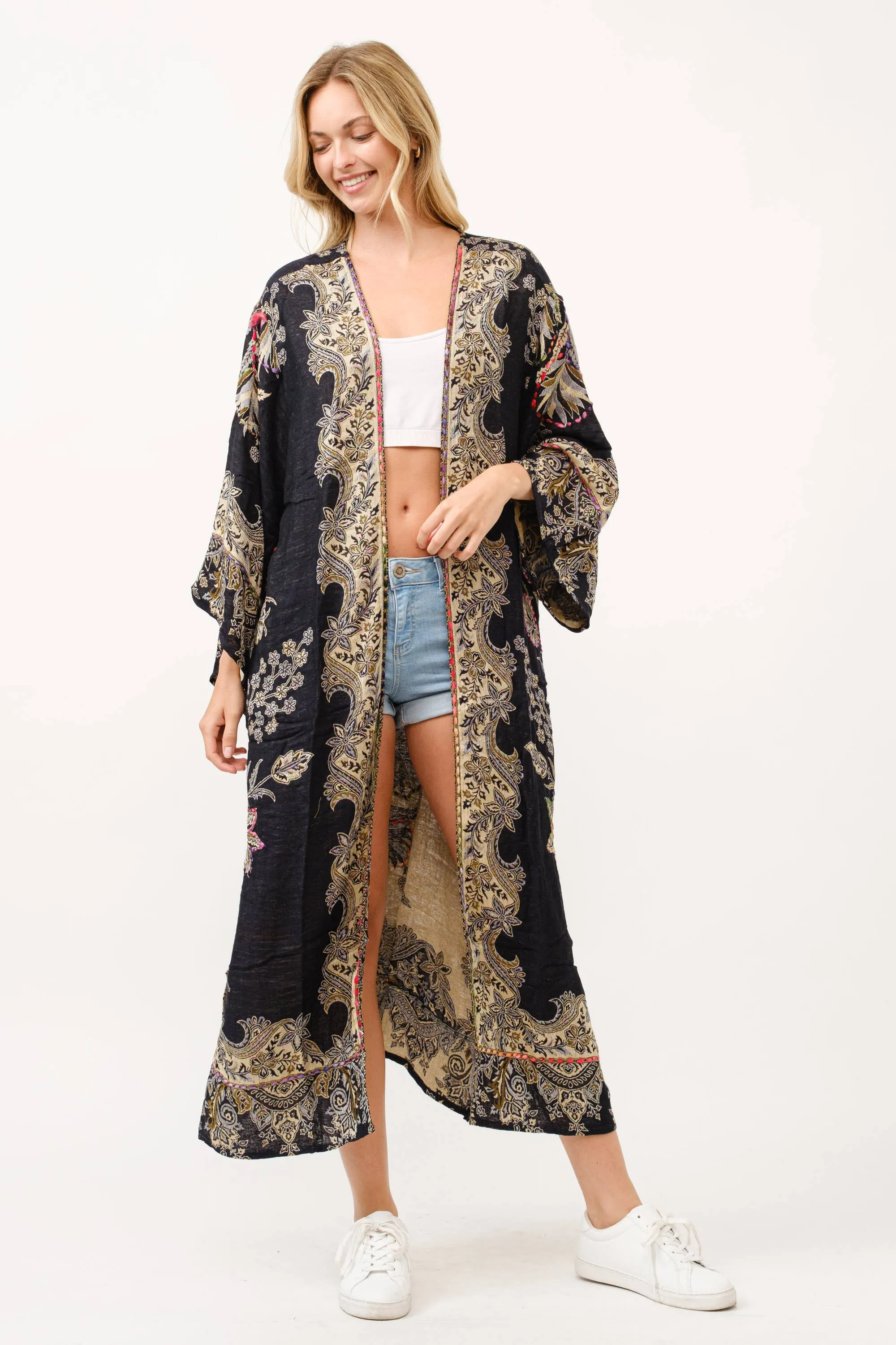 Sale Effie Thick Stitch Duster