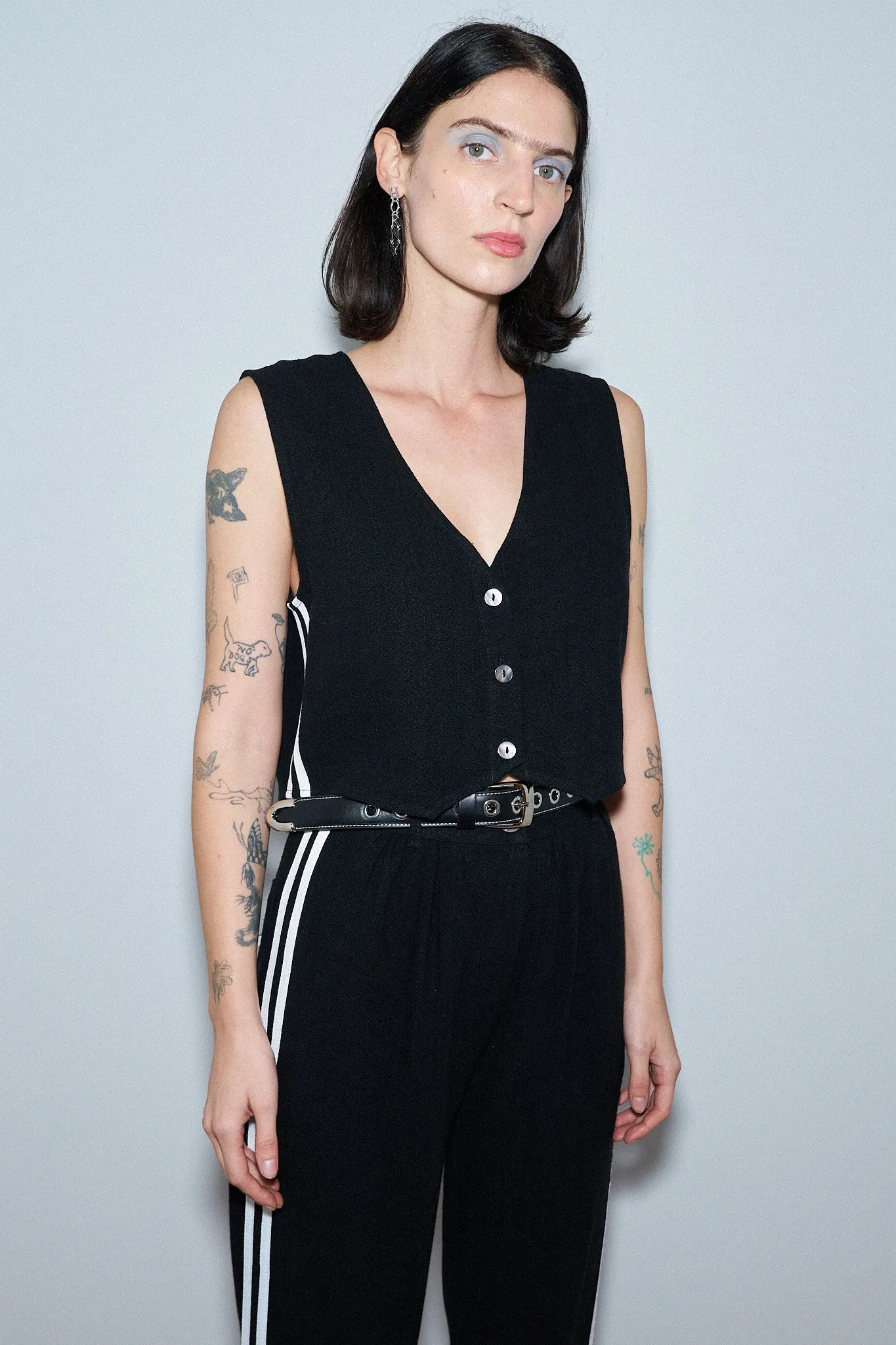 Sporty Spice Linen Vest