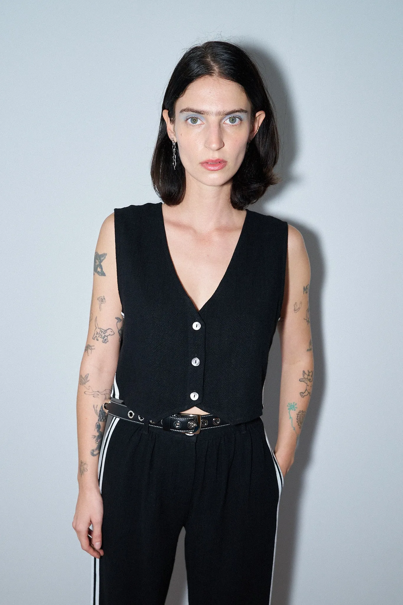 Sporty Spice Linen Vest