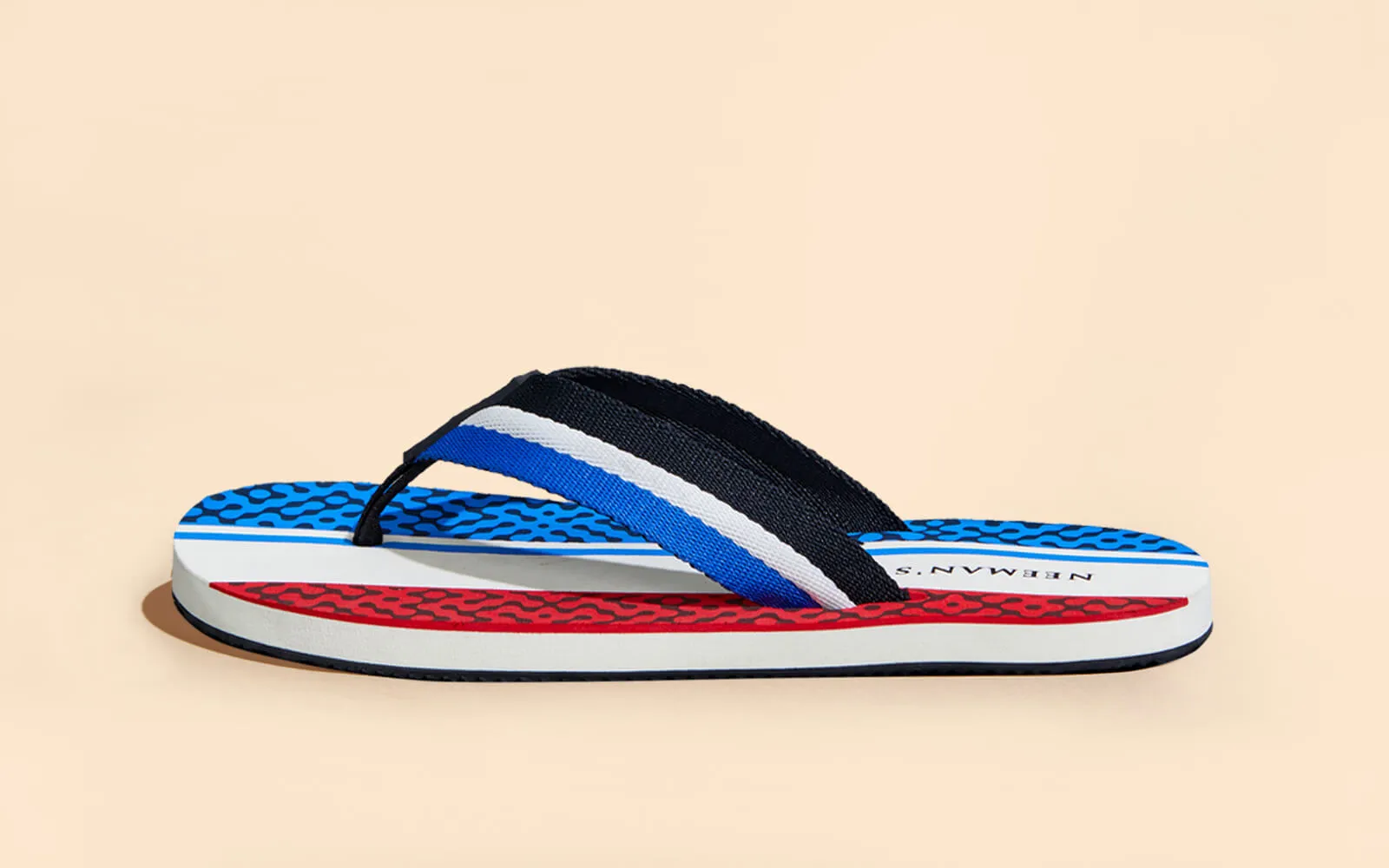 Striped Fusion Flips : Blue-White-Red